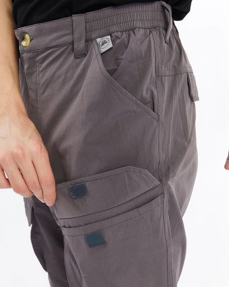 Mapamyumco Quick Dry Cargo Trekking Erkek Pantolon-FÜME - 9