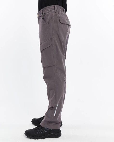 Mapamyumco Quick Dry Cargo Trekking Erkek Pantolon-FÜME - 5