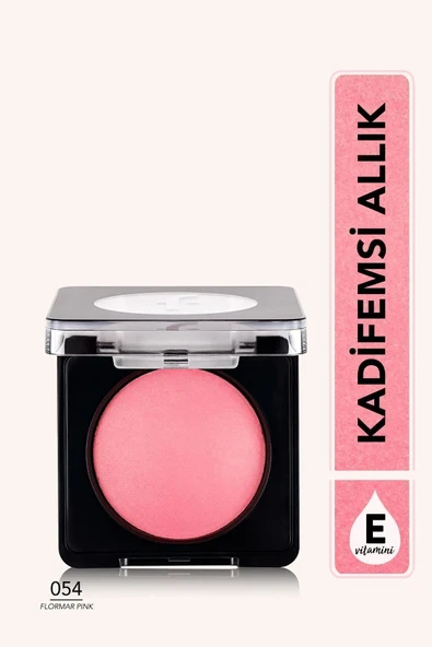 Flormar Işıltılı Fırınlanmış Allık - Baked Blush-On - 054 Flormar Pink - 8682536051507