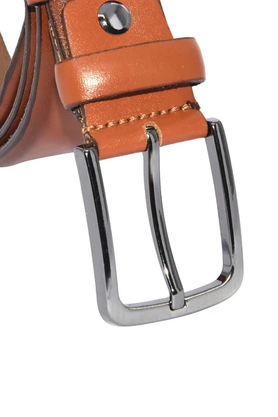 Taba Hakiki Deri Düz Renk 3.5 Cm.lik Klasik Kemer - 208-düz - 3