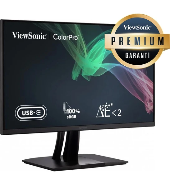 Vıewsonıc VP3256-4K 31.5" 5ms UHD 3840X2160 Dp HDMI USB Type-C Hoparlör Pivot IPS LED Monitör