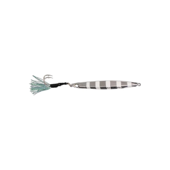 Seabor Metalim 10cm 60gr Jig Yem Renk : Zebra Glow ürün görseli 1