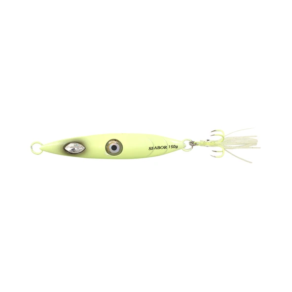 Seabor Long Rise 150gr Jig Yem Renk : Glowy