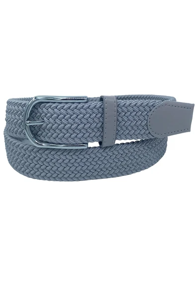 Elastik Esnek Unisex Örgü Kemer Yeşil