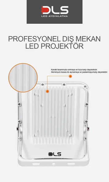 300W BM300 Projektör DLS Park Bahçe Site Çevre  Bina Tabela Dış Mekan Led Lamba - 4