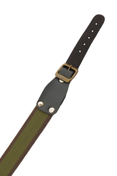 Tüfek Askı Kayışı - Savage - 3 cm Kolon - Haki/Kahve - Resim 3