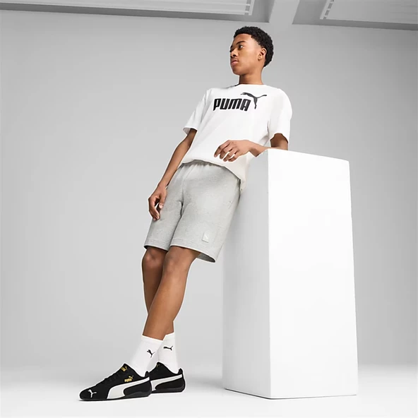 Puma ESSENTIALS ELEVATED Erkek Gri Spor Şort - 690897 04 - 3