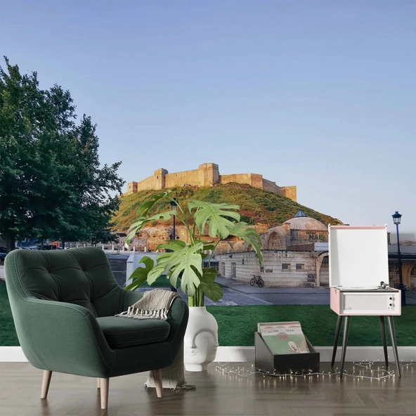 Gaziantep Kalesi Manzaralı Duvar Kağıdı - 5