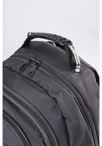 Ççs 51447 Laptop Bölmeli Gri Sırt Çantası - 4