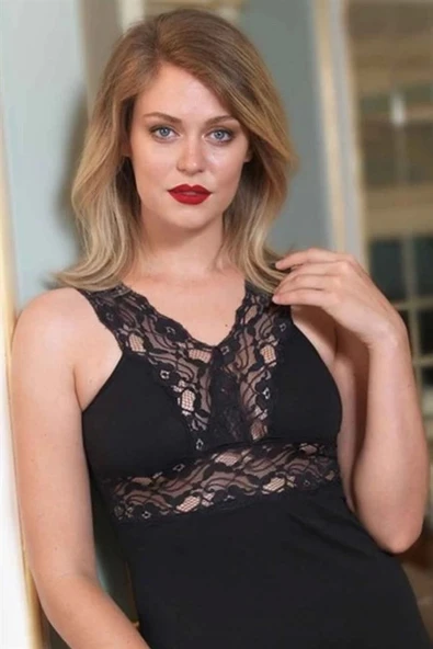 Şahinler V Yaka Dantelli Atlet B406 ürün görseli