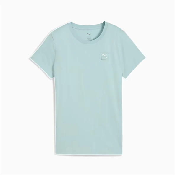 Puma Ess Elevated Tee Mavi Kadın Spor Tişört - 690894 67 - 4
