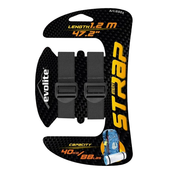 Evolite Straps Sıkıştırma Perlonu 2li paket   120cm ürün görseli