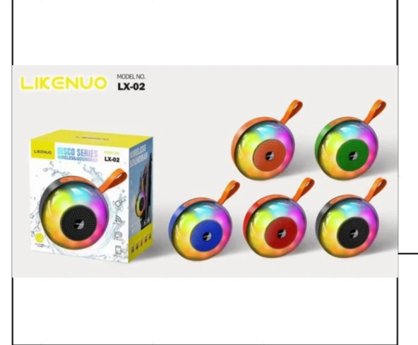 RGB ışıklı Mini Speaker ses Bombalarmız