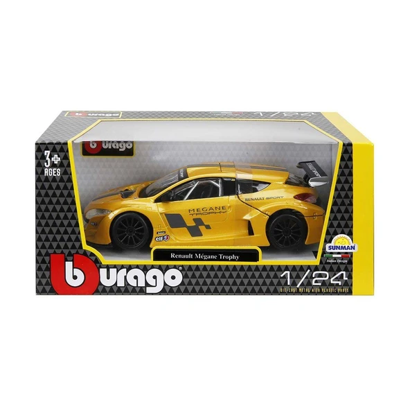 22115 Burago 1:24 Renault Megane Trophy Model Araba
