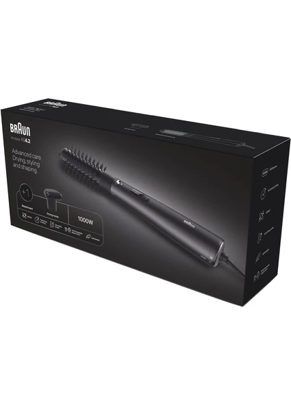 BRAS420E Air Styler 4.2 Iontec Saç Kurutma Makinesi ve Şekillendirici, 2 Başlıklı - 3