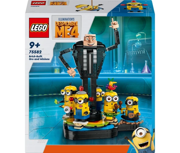 ® Despicable Me 4 Yapım Parçalarından Gru ve Minyonlar 75582 -9 Yaş ve Üzeri Çocuklar Için Yaratıcı - 3