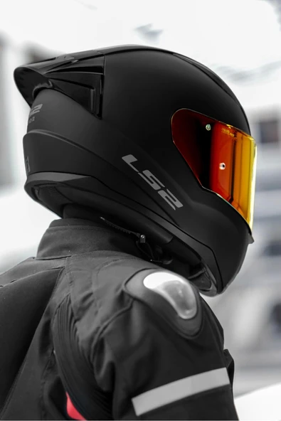 RAPID 2 RACE MAT SİYAH KASK - 7