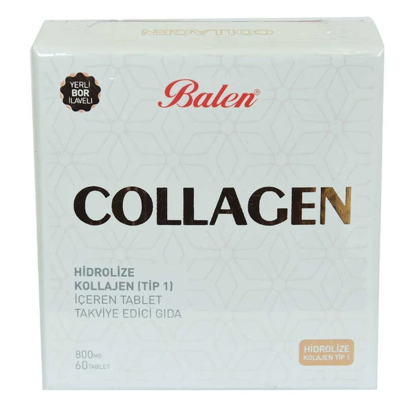 Collagen Hidrolize Kollajen Tip1 İçeren Tablet 800 Mg X 60 Tablet ürün görseli