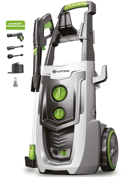 LUTİAN LT701G-2500 - 195 BAR Elektrikli Yüksek Basınçlı Araba Yıkama Makinası 2500 Watt ürün görseli