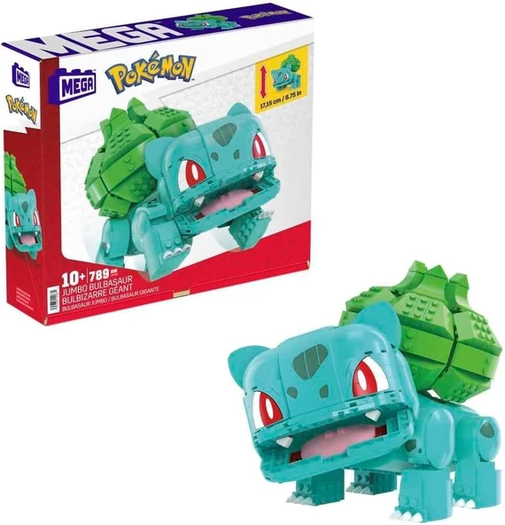 Mega Bloks MEGA Pokémon Jumbo Bulbasaur HNT96