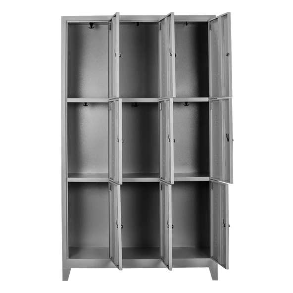 Yfc Metal 9'lu Standart Soyunma Dolabı - 3