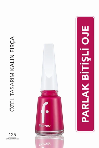 Flormar Oje No:125 Stylish Roses