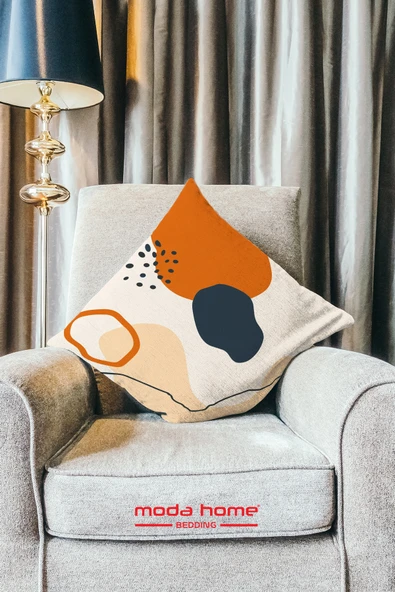 Moda Home Bedding Kırlent,Dolgulu kırlent,baskılı Kırlent,dekorasyon Kırlent(2 Adet) set8 - 5