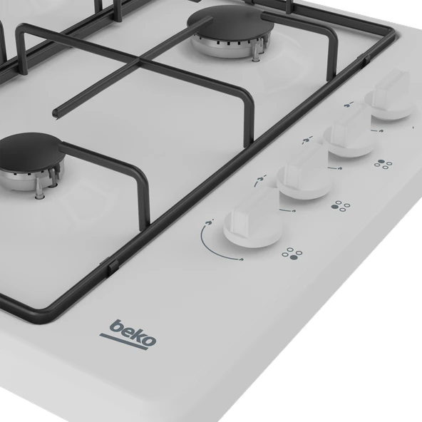 Beko BSOMD D 611EB Set Üstü Ocak Beyaz - 4