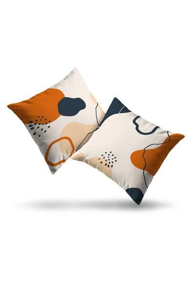 Moda Home Bedding Kırlent,Dolgulu kırlent,baskılı Kırlent,dekorasyon Kırlent(2 Adet) set8