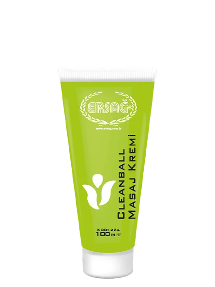 ERSAĞ CLEAN BALL MASAJ KREMİ 100 ML ürün görseli