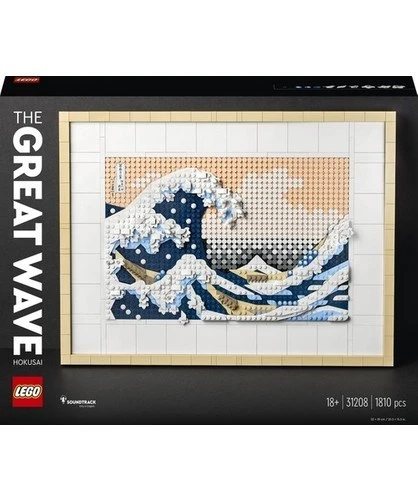 ® Art Hokusai Büyük Dalga 31208 - Sanatseverler ve Yetişkinler için Japon Tablo Yapım Seti (1810 Par - 3