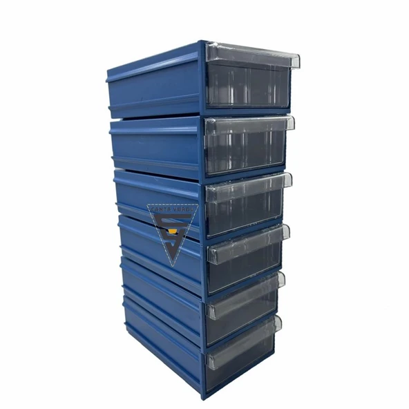 Sembol 101 Plastik Çekmeceli Kutu 122X85x41mm 60 Adet - 5
