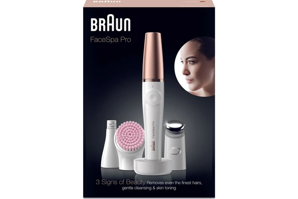 FaceSpa Pro 912 Epilatör - Evde güzellik salonu güzelliği için 3'ü 1 arada yüz epilasyonu, canlandır - 8