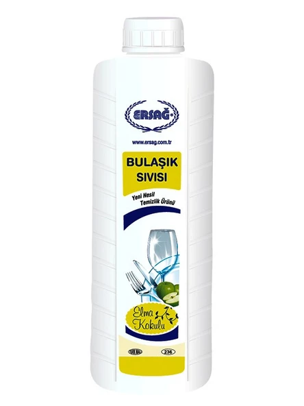 ERSAĞ BULAŞIK SIVISI (ELMA KOKULU) 1000 ML