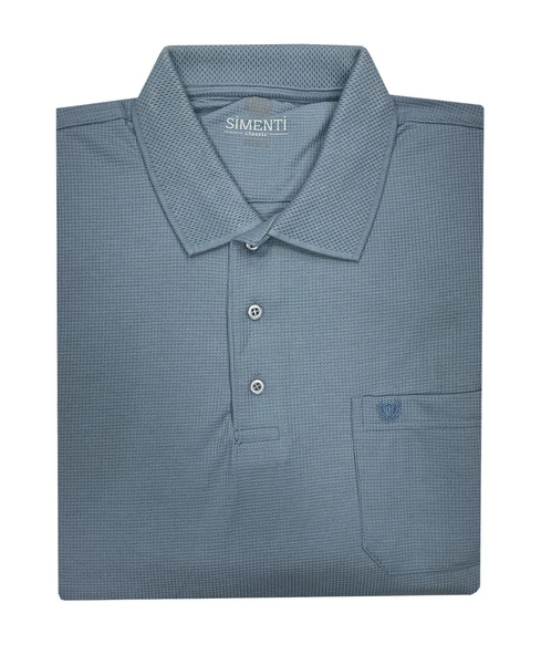 Simenti Regular Fit Erkek Polo Yaka Sweatshırt-7137