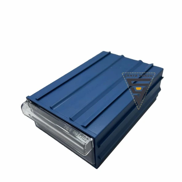 Sembol 101 Plastik Çekmeceli Kutu 122X85x41mm 60 Adet - 3