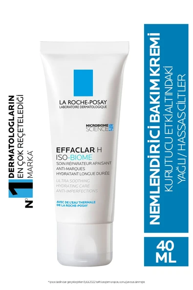 La Roche-Posay Effaclar H Isobiome Nemlendirici Krem 40 ml