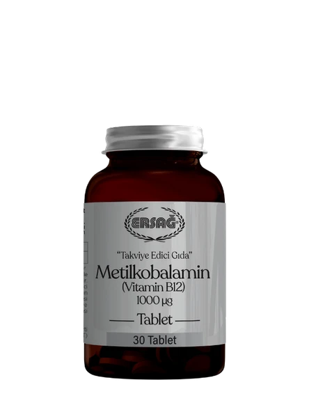 ERSAĞ METİLKOBALAMİN (VİTAMİN B12 TABLET)