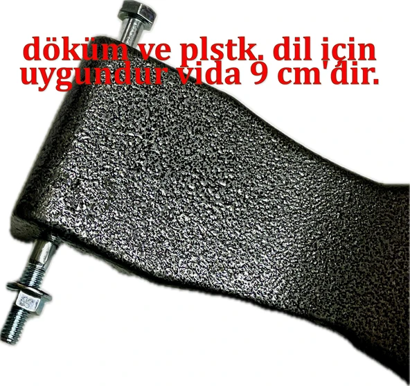 büyükbaş hayvan suluğu Dil Vidası