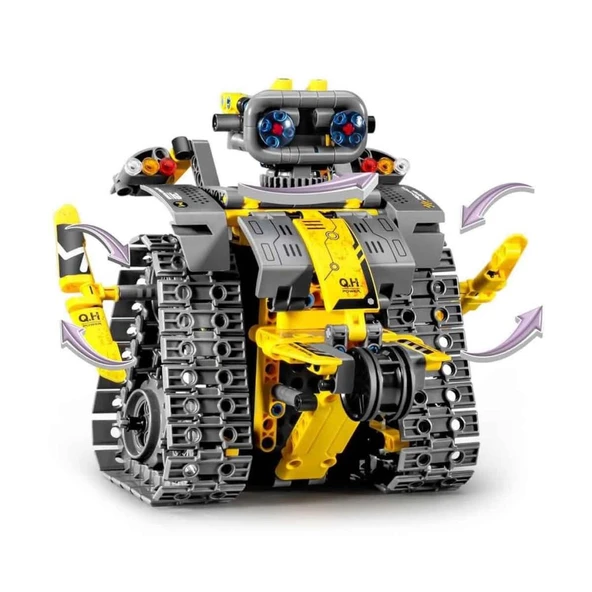 Nessiworld 8039 3in1 iM. Master Uzaktan Kumandalı Robot & Dinozor 434 Parça - 4