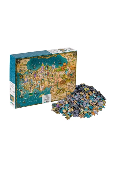 Gürbüz Yayınları Anadolu Mitolojisi Puzzle 1000 Parça - 4