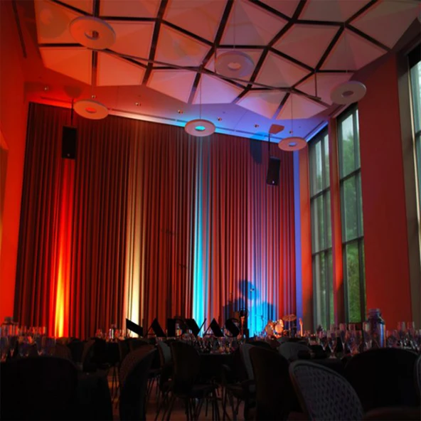 Sıva üstü Wallwasher lüks asil dekoratif ışık show gösteri aydınlatma dış duvar açık alan enerji tasarruflu tek renk Soğuk beyaz LED A-1001 12cm 3W - 12