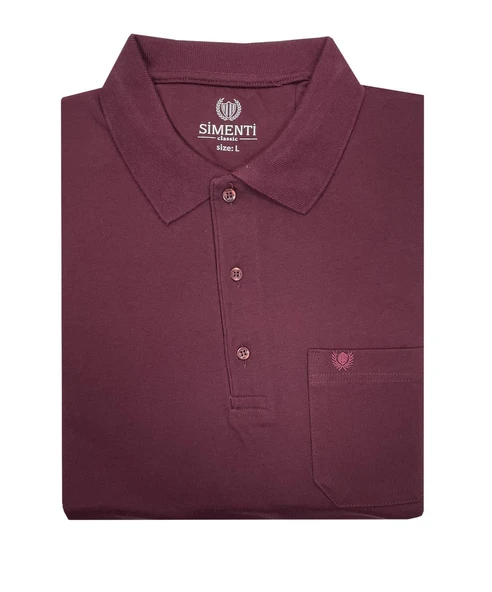 Simenti Regular Fit Erkek Polo Yaka Sweatshırt-7139