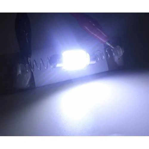 3 Adet 12 Çipli Led Sofit Ampul 39mm (Araç İçi Tavan Aydınlatma Ampulü) - 3