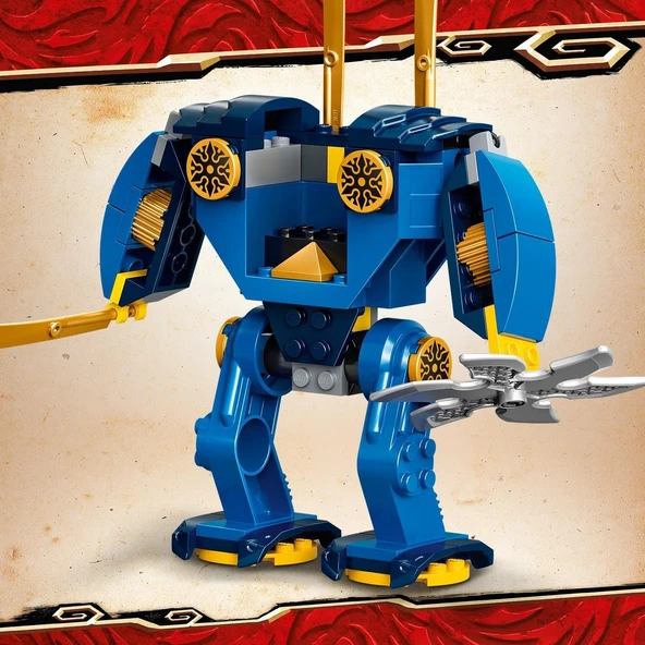 NINJAGO® Legacy Jay#in Elektro Makinesi 71740 Koleksiyonluk Minifigürler İçeren Ninja Yapım Oyuncağı - 5