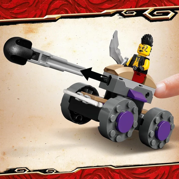 NINJAGO® Legacy Jay#in Elektro Makinesi 71740 Koleksiyonluk Minifigürler İçeren Ninja Yapım Oyuncağı - 6