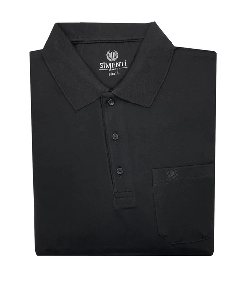 Simenti Regular Fit Erkek Polo Yaka Sweatshırt-7138
