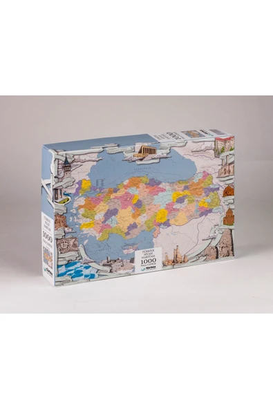 Gürbüz Yayınları Türkiye Siyasi Puzzle 1000 Parça - 2