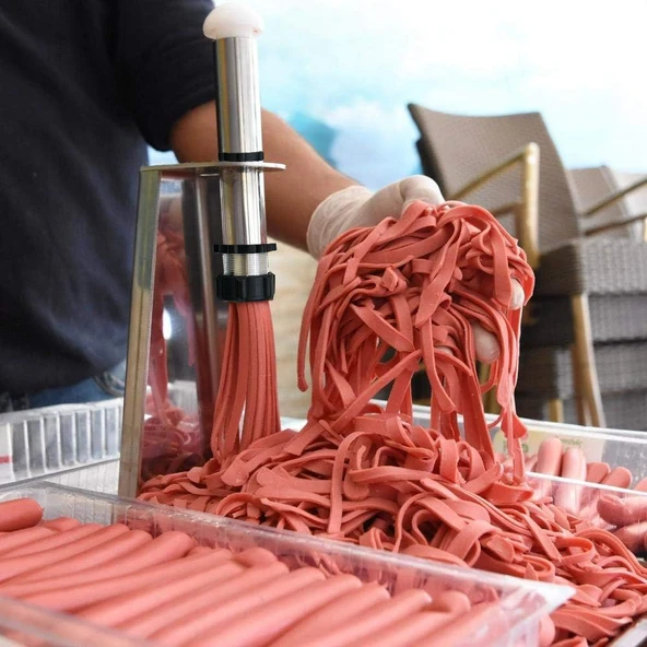 Sosis Dilimleme Bölme Julyen Kesme Makinesi - 2