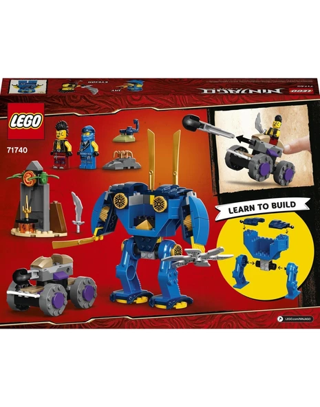 NINJAGO® Legacy Jay#in Elektro Makinesi 71740 Koleksiyonluk Minifigürler İçeren Ninja Yapım Oyuncağı - 4
